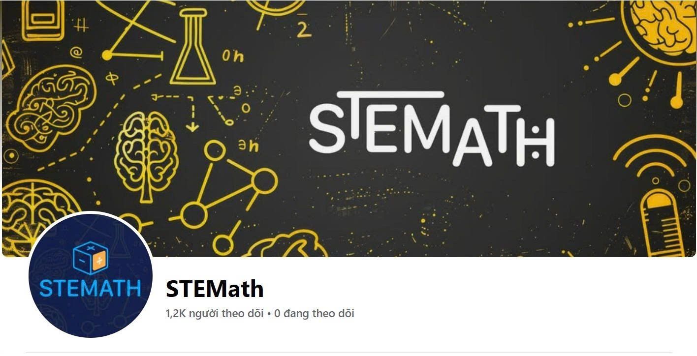 STEMath Facebook page cover.